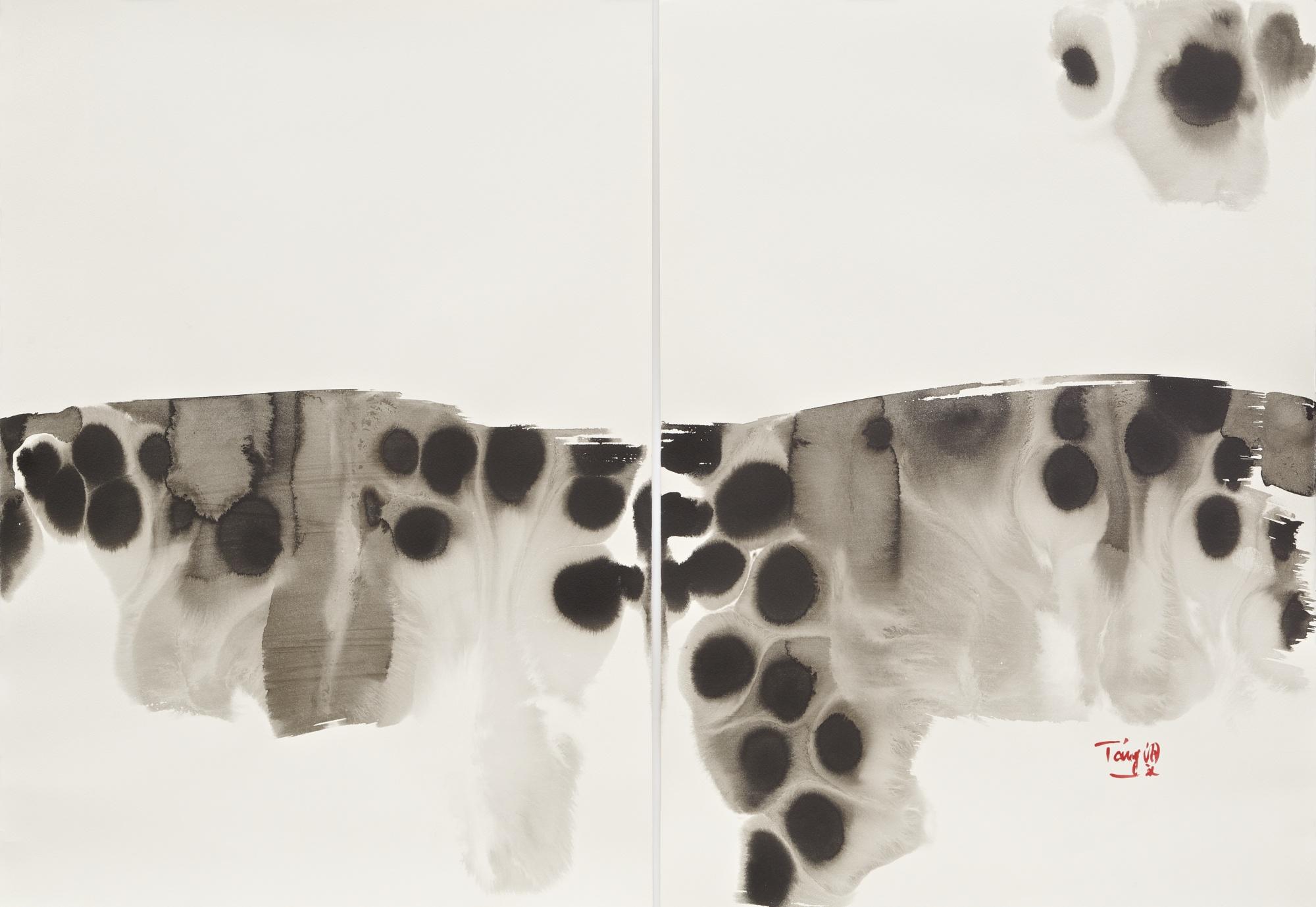 Tang Haiwen - Sans Titre (Diptych)
