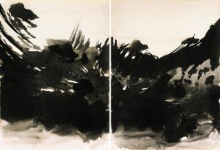 Tang Haiwen - Sans Titre (Diptych)