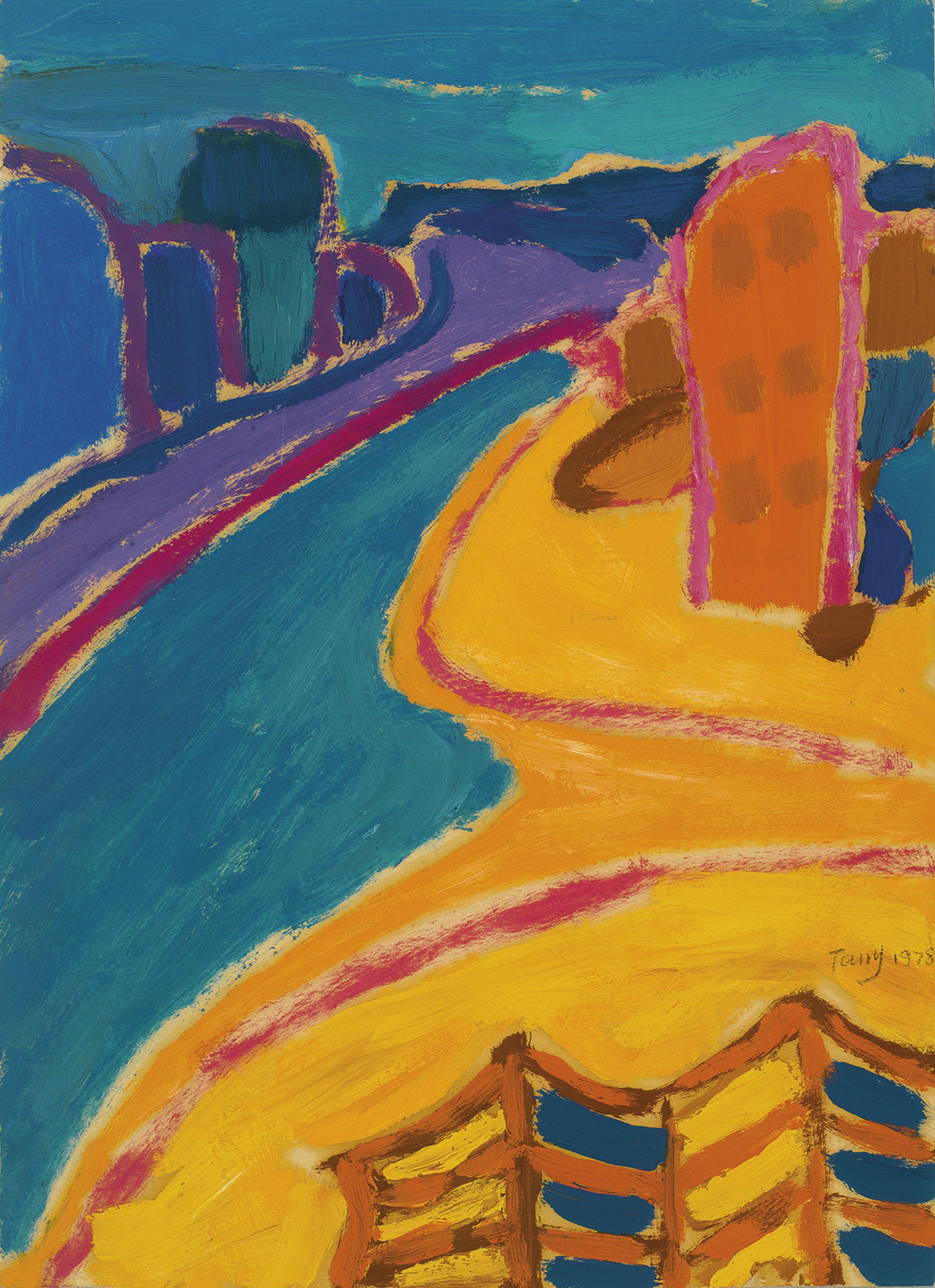 Tang Pinggang - Landscape with River