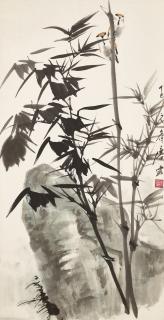 Tang Yun - Bamboo and Birds