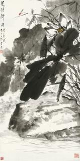 Tang Yun - Lotus Pond After Drizzle