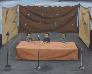 Tang Zhigang - Children in Meeting Series - Hong Kong No. 4