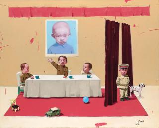 Tang Zhigang - Children In Meeting