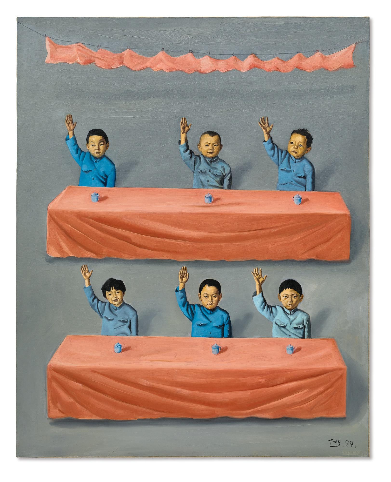 Tang Zhigang - Children Meeting No. 9
