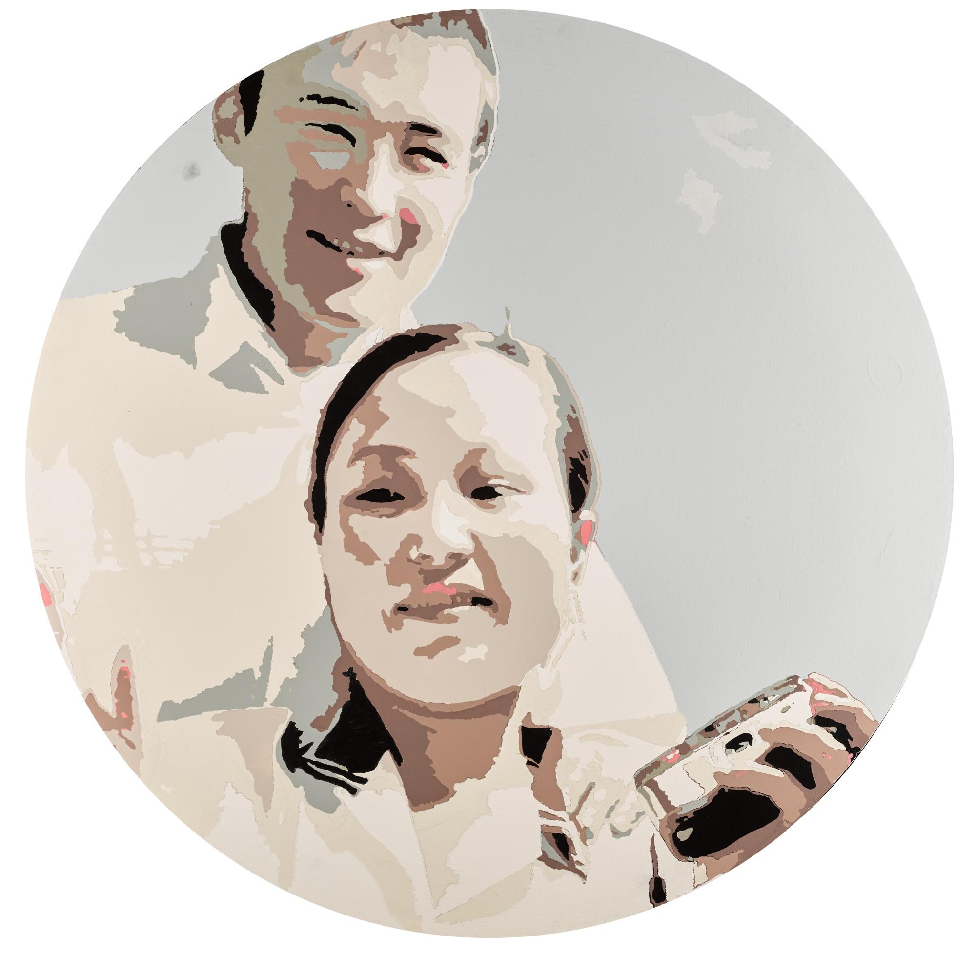 Tania Antoshina - Porthole No.1 and Porthole No.3 (two works from the Installation Space Travellers)