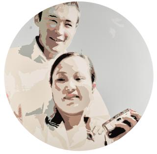 Tania Antoshina - Porthole No.1 and Porthole No.3 (two works from the Installation Space Travellers)