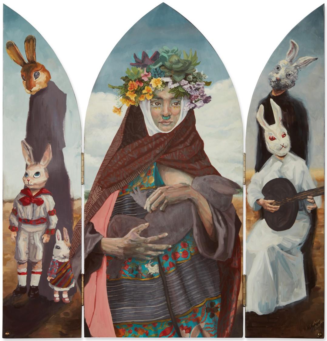 Tania Quezada - Mayahuel dreams about rabbits