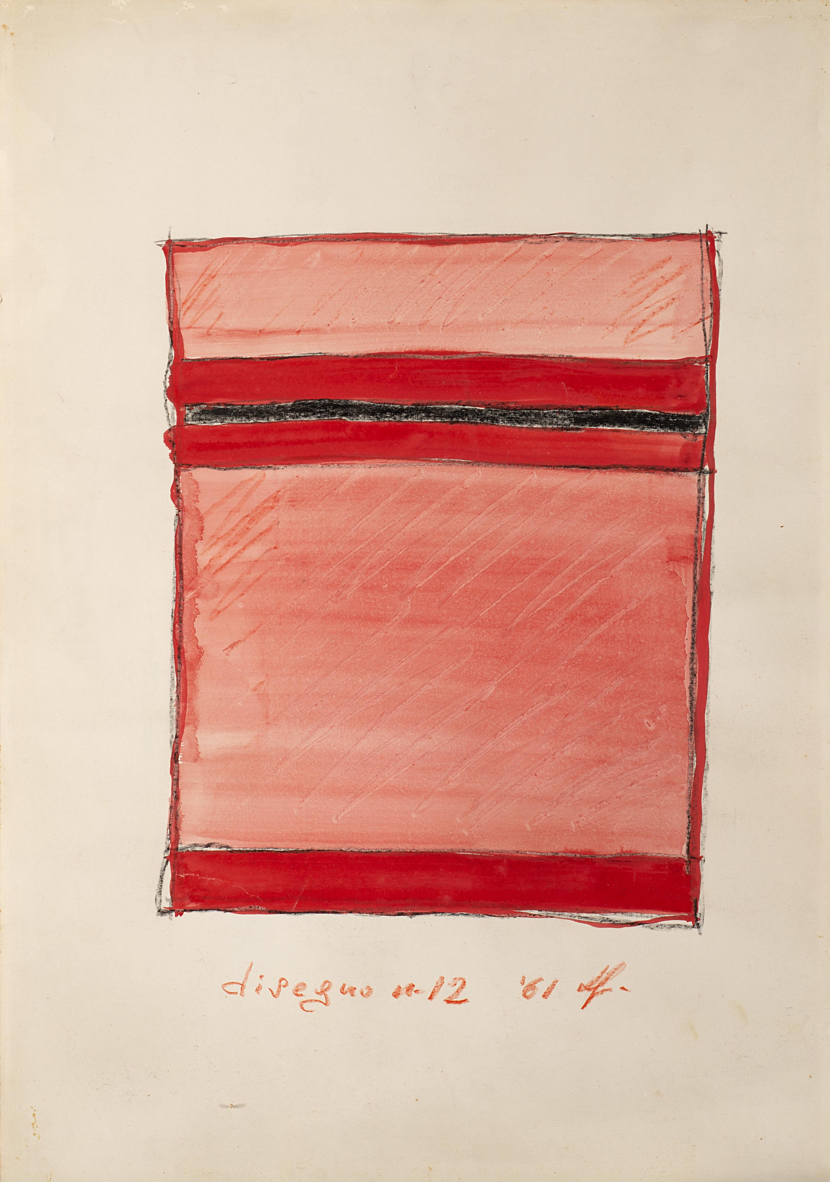 Tano Festa - Disegno n. 12