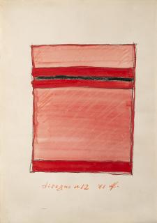 Tano Festa - Disegno n. 12