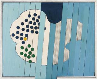 Tano Festa - La grande nuvola