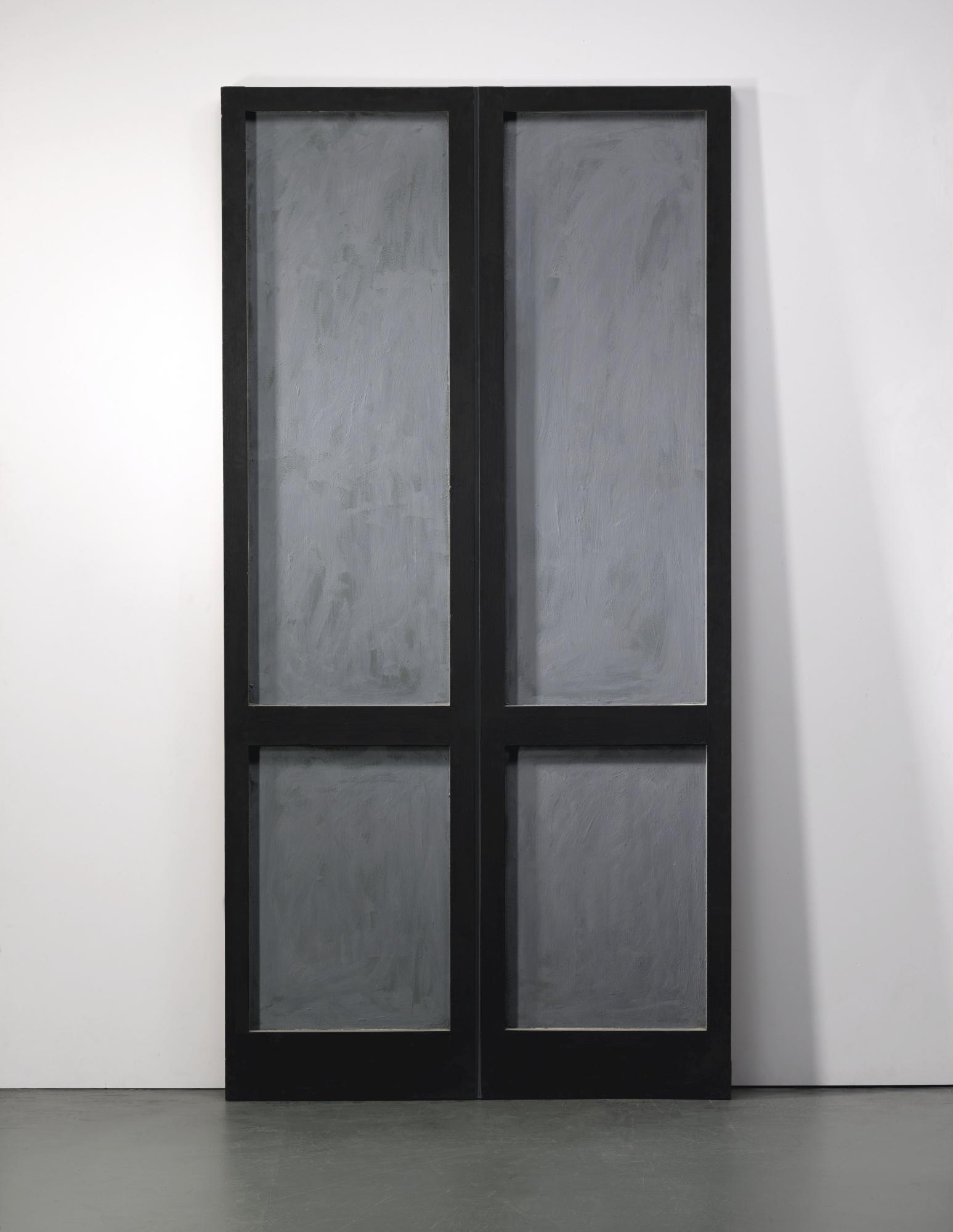 Tano Festa - La Porta Grigia