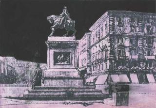 Tano Festa - Piazza d\'Italia