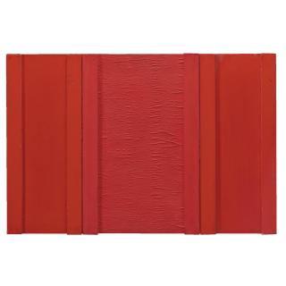 Tano Festa - Rosso N. 42