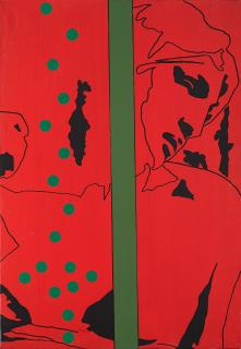 Tano Festa - Senza titolo