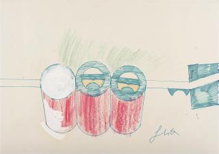 Tano Festa - Senza titolo