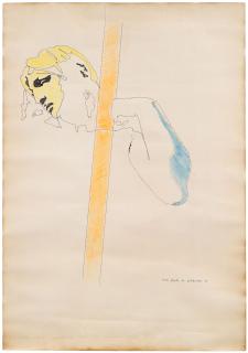 Tano Festa - Senza Titolo