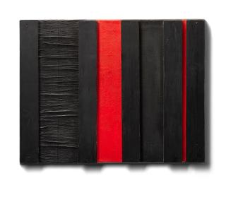 Tano Festa - Studio per legno