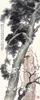 Tao Lengyue - Cypress And Plum Blossoms