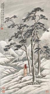 Tao Lengyue - Landscape In Snow