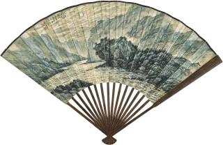 Tao Lengyue - Landscape Under Moonlight