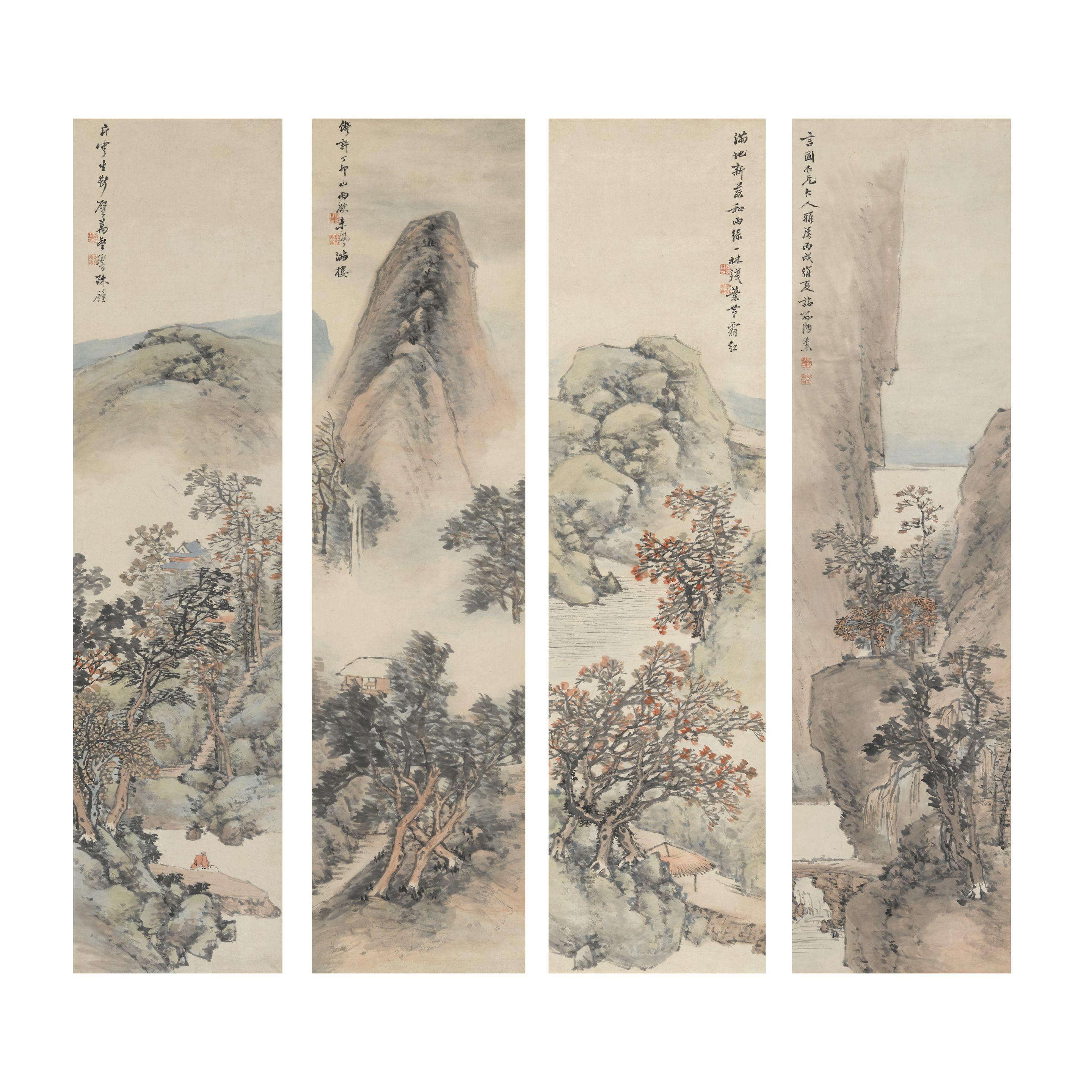 Tao Tao - Landscapes of the Four Seasons, 1886