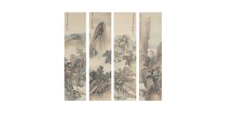 Tao Tao - Landscapes of the Four Seasons, 1886