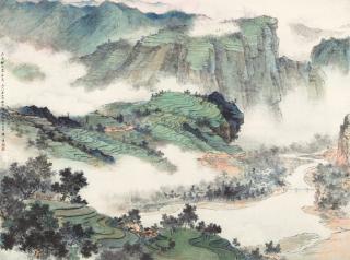 Tao Yiqing - Countryside Landscape