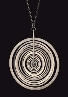 Tapio Wirkkala - Silver Moon Pendant And Chain