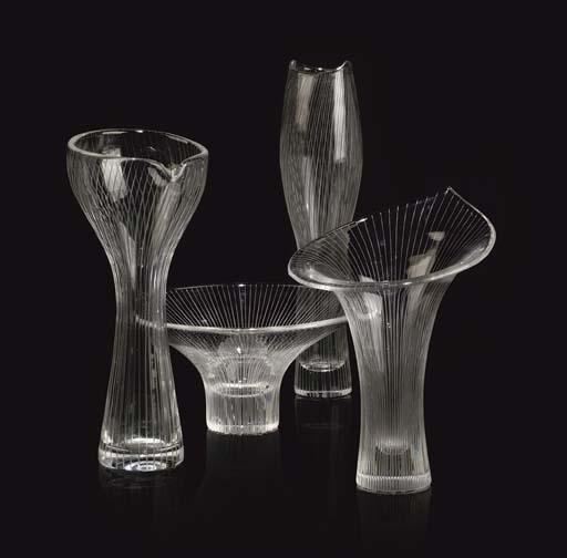 Tapio Wirkkala - Suite of Large Kantarelli Vases