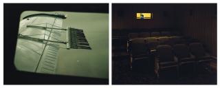 Taryn Simon - Weather Modification, Cloud Seeding, Watford City, North Dakota - Church of Scientology, Screening room Celebrity Centre International Hollywood, California, 2005-2007