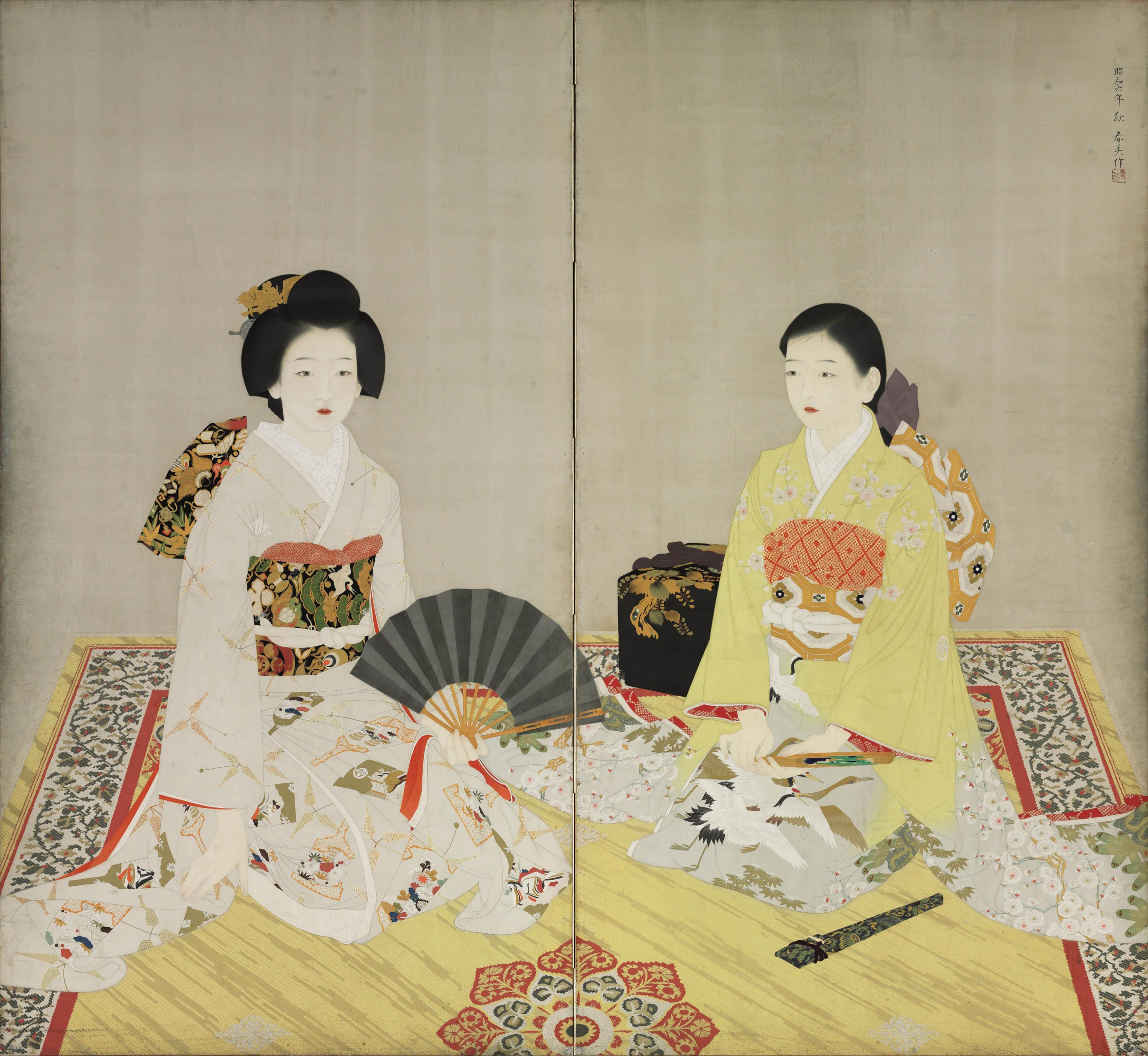 Tateishi Harumi - Shukujo (Elegant ladies), 1931