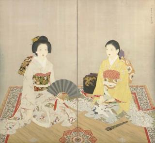 Tateishi Harumi - Shukujo (Elegant ladies), 1931