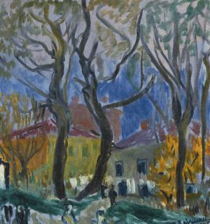 Tatiana Alexeevna Mavrina - Moscow Street Scene