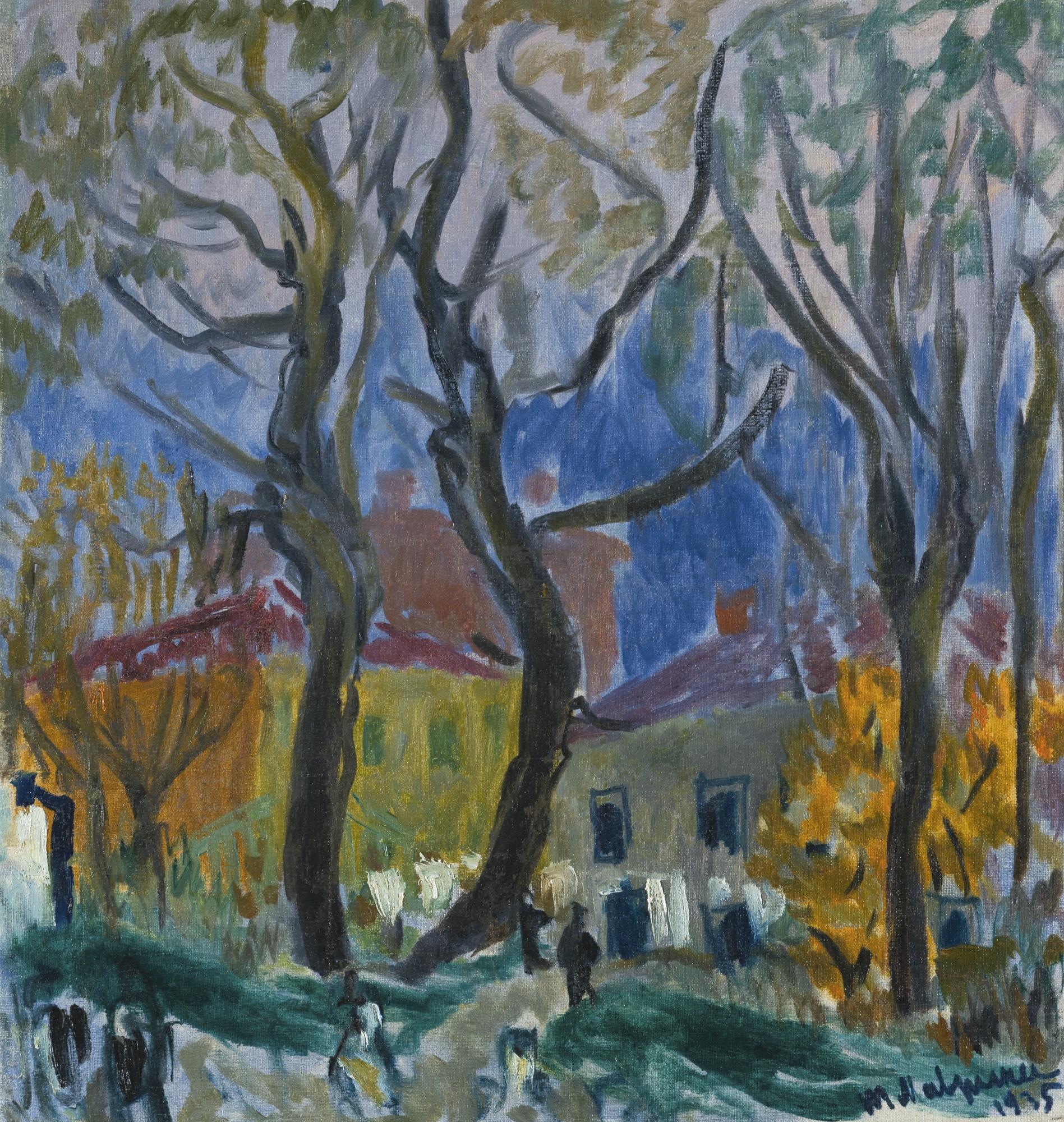 Tatiana Alexeevna Mavrina - Moscow Street Scene