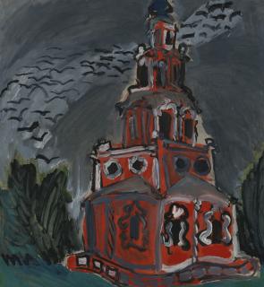 Tatiana Alexeevna Mavrina - The Saviour Church In Ubory