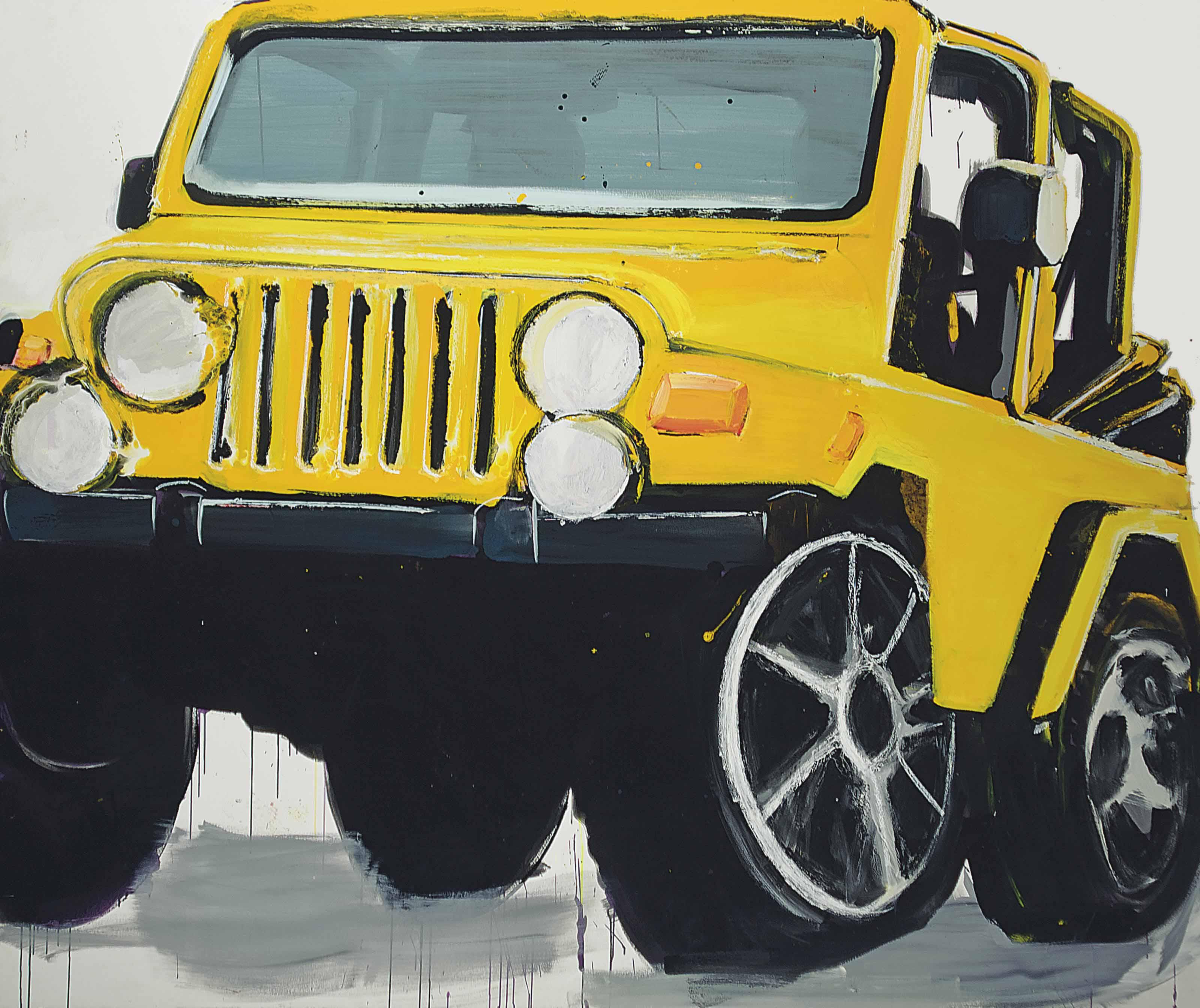 Tatjana Doll - Jeep Wrangler IV (Yellow)