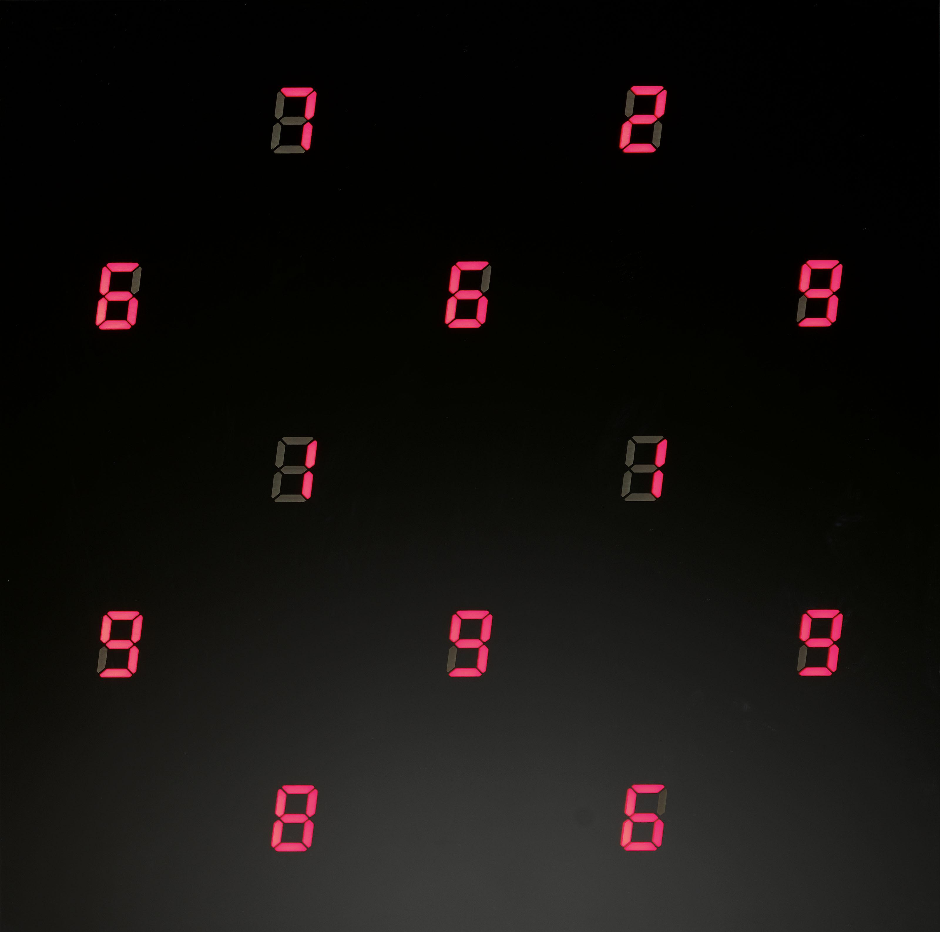 Tatsuo Miyajima - CHANGING TIME WITH CHANGING SELF NO. 22
