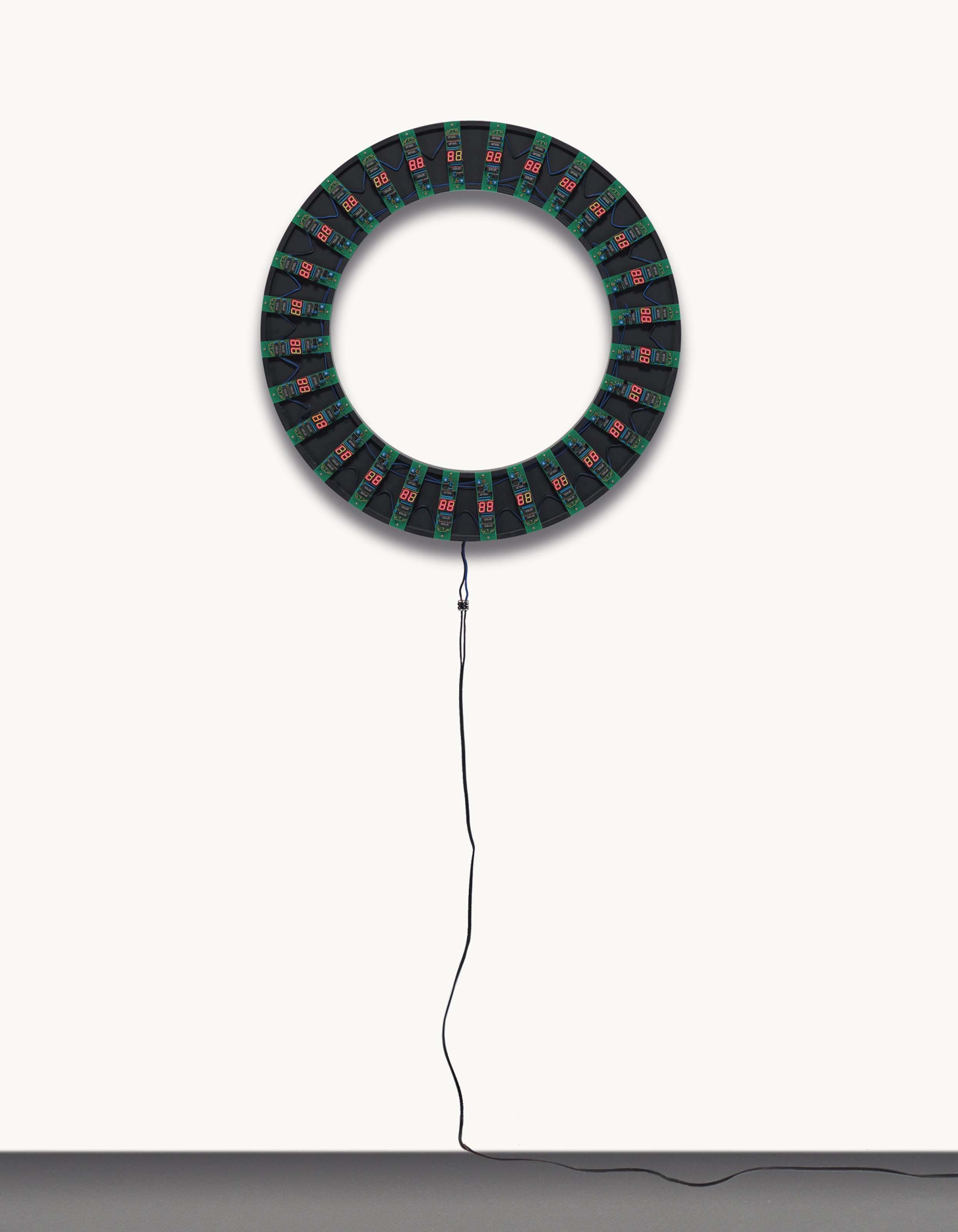 Tatsuo Miyajima - Counter circle no. 8