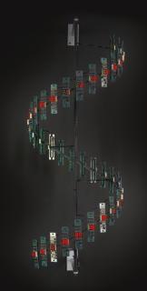 Tatsuo Miyajima - Counter Spiral No. 5