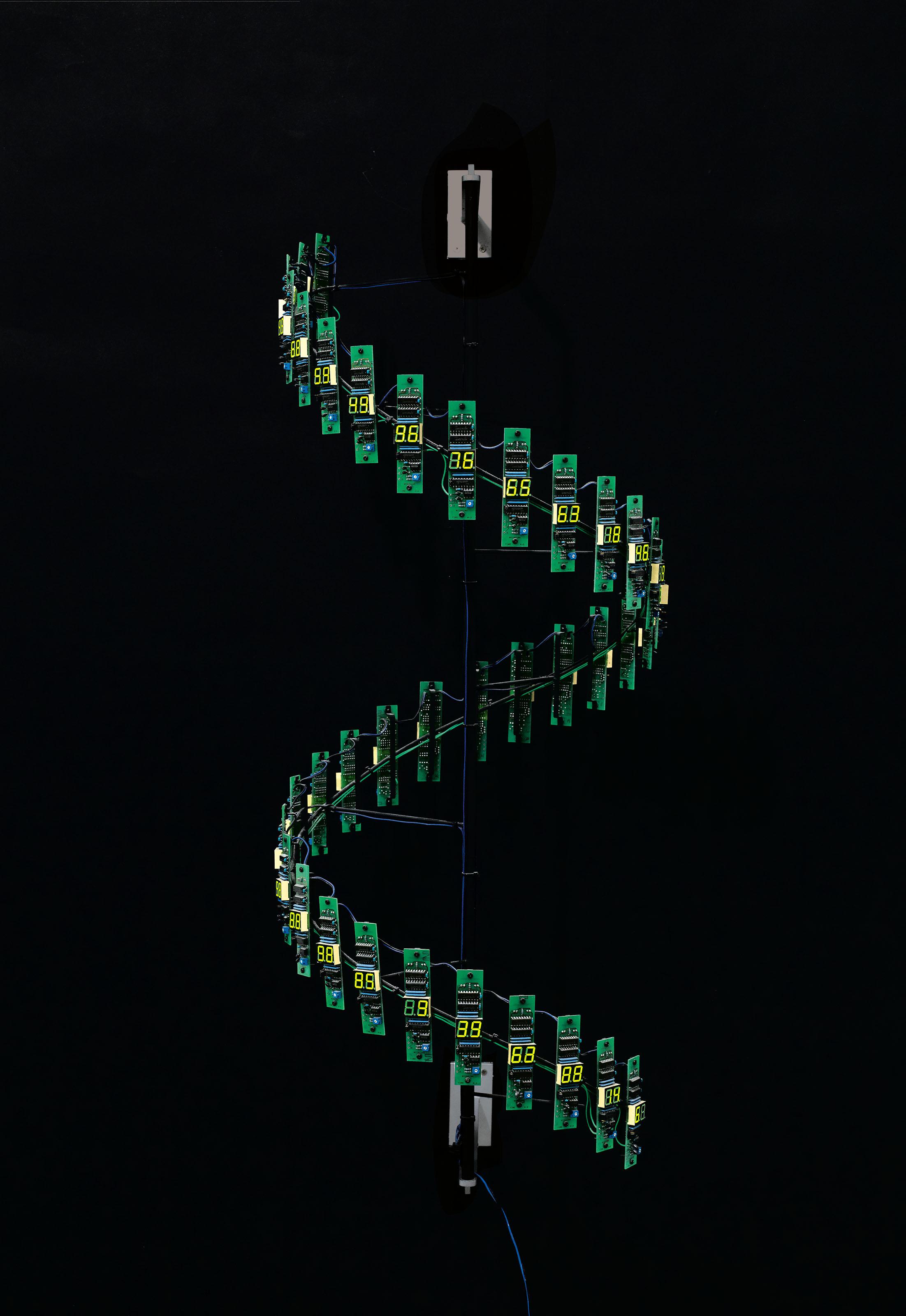 Tatsuo Miyajima - Counter Spiral No. 7