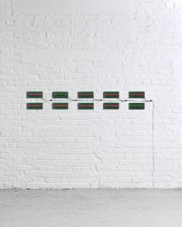 Tatsuo Miyajima - Opposite Level 10 units No. 50263, 2001