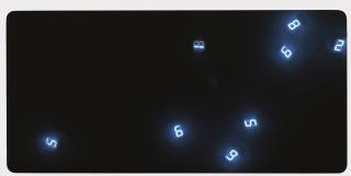 Tatsuo Miyajima - Time in Blue No. 7
