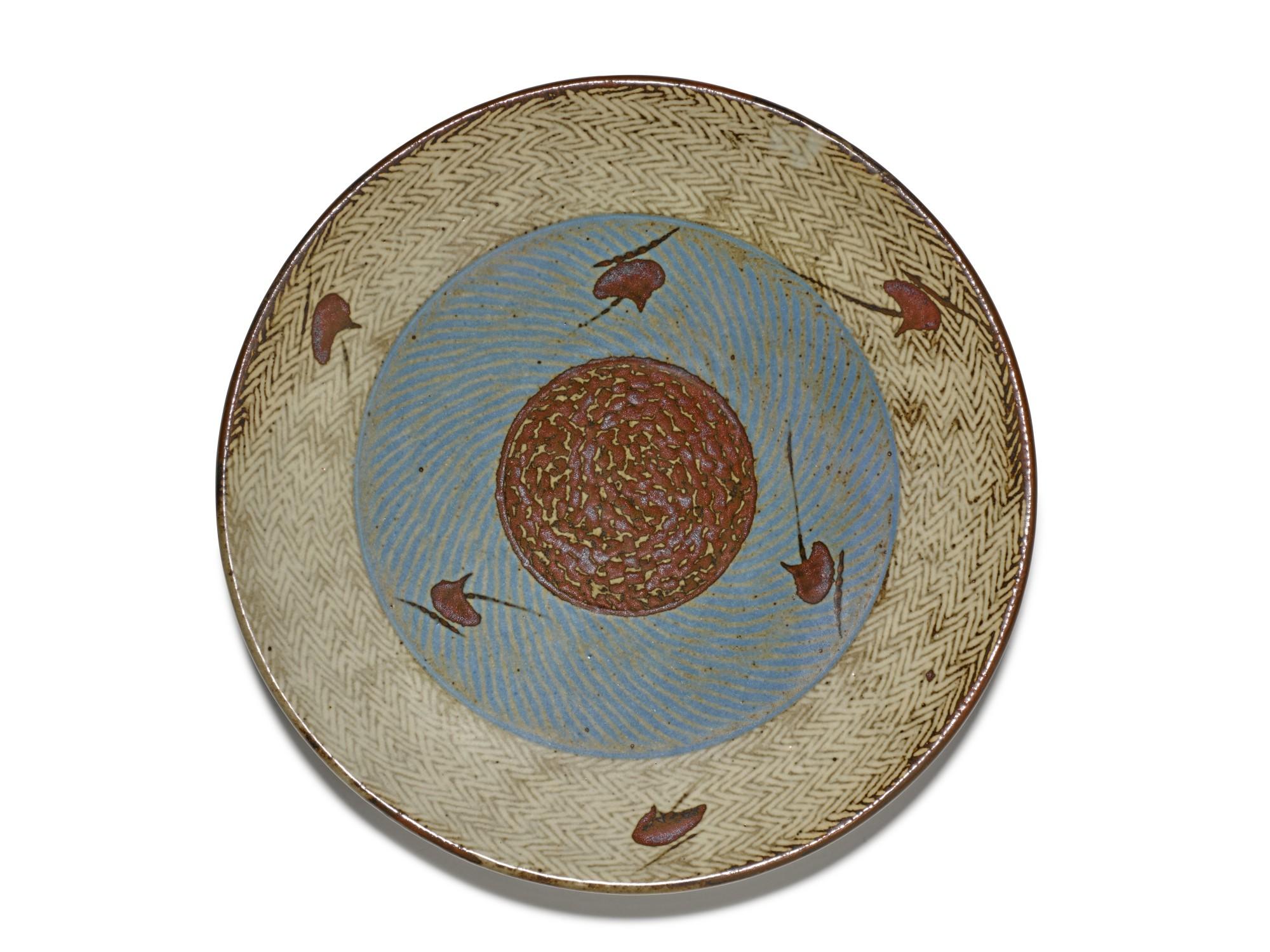 Tatsuzo Shimaoka - A Large Dish