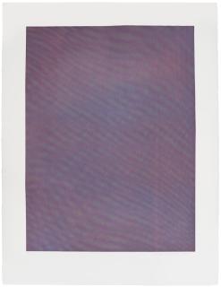 Tauba Auerbach - Mesh Moire IV