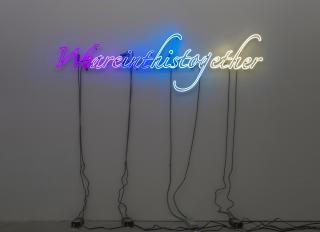 Tavares Strachan - We Are in This Together (Shades of Blue) Edition of 9 + 2 AP (AP 1 of 2)