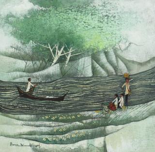 Tay Bak Koi - Watching A Boat