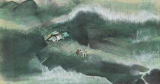Tay Bak Koi - Women in a Landscape