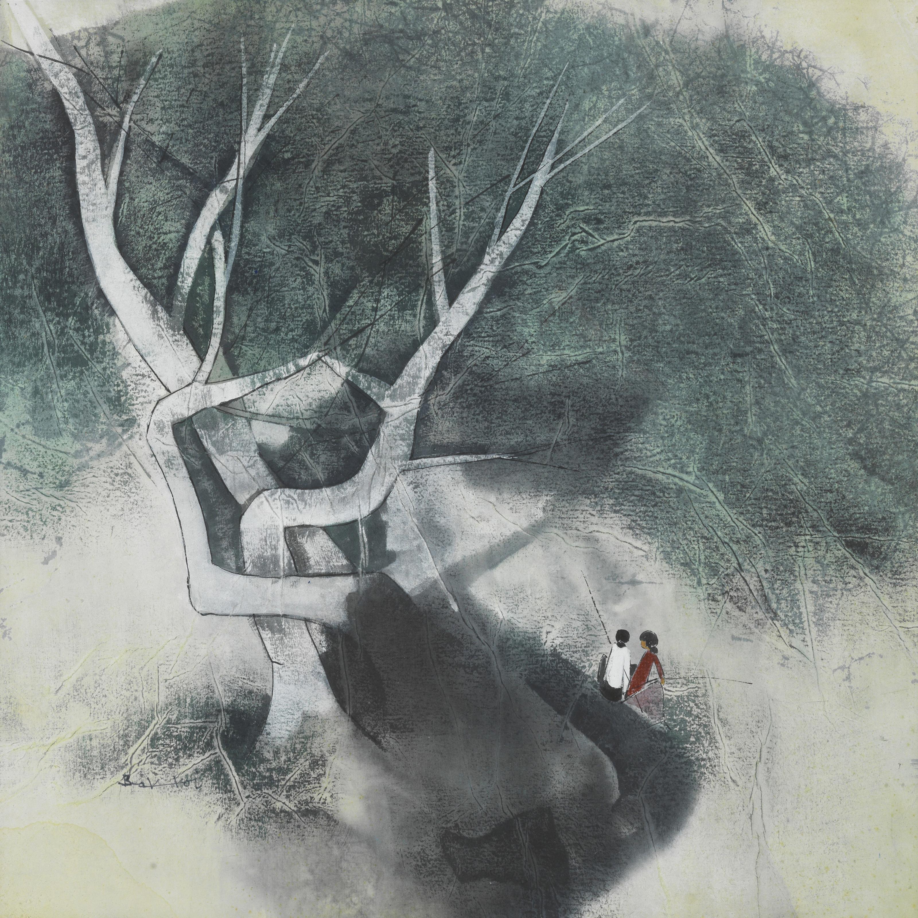 Tay Bak Koi - Women in a Landscape