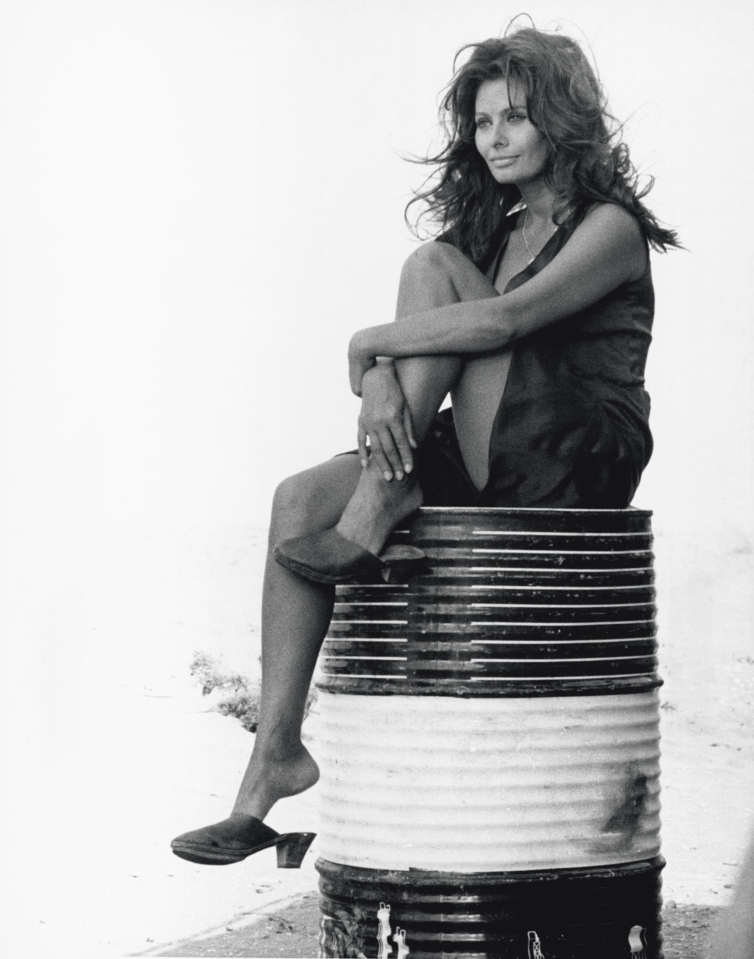Tazio Secchiaroli - Sophia Loren, 1972
