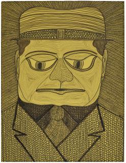 Ted Gordon - Untitled (Man With Hat)